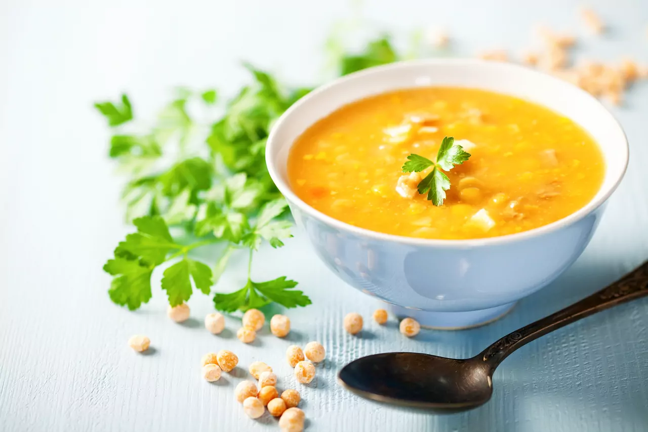 Soupe de légumes faite maison